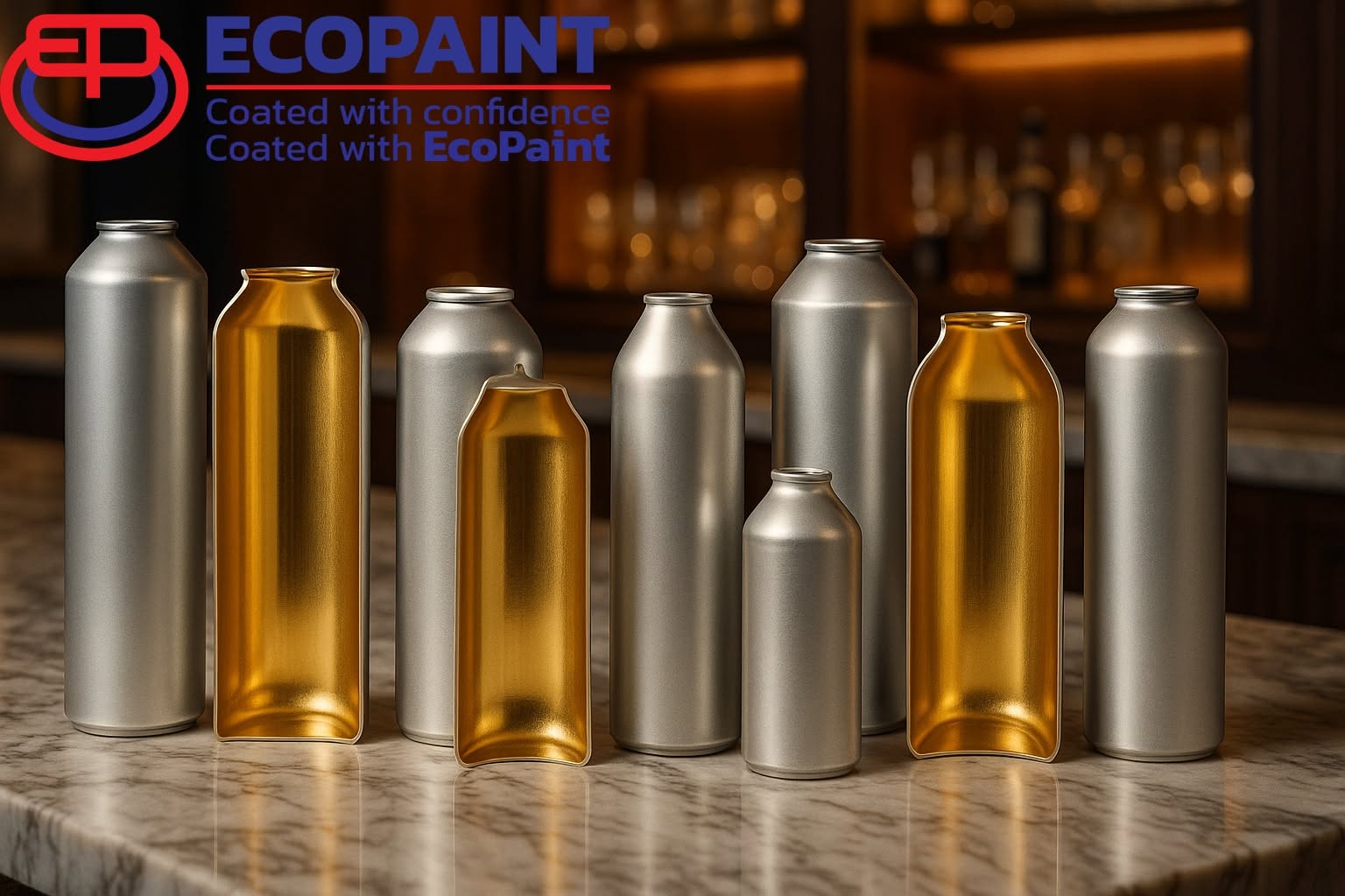 Gold Lacquer : Superior Internal Protection for Aluminum Monobloc Cans